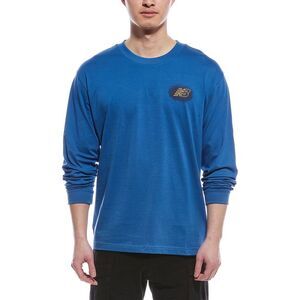 New Balance Mens Spray Paint T-Shirt, Blue